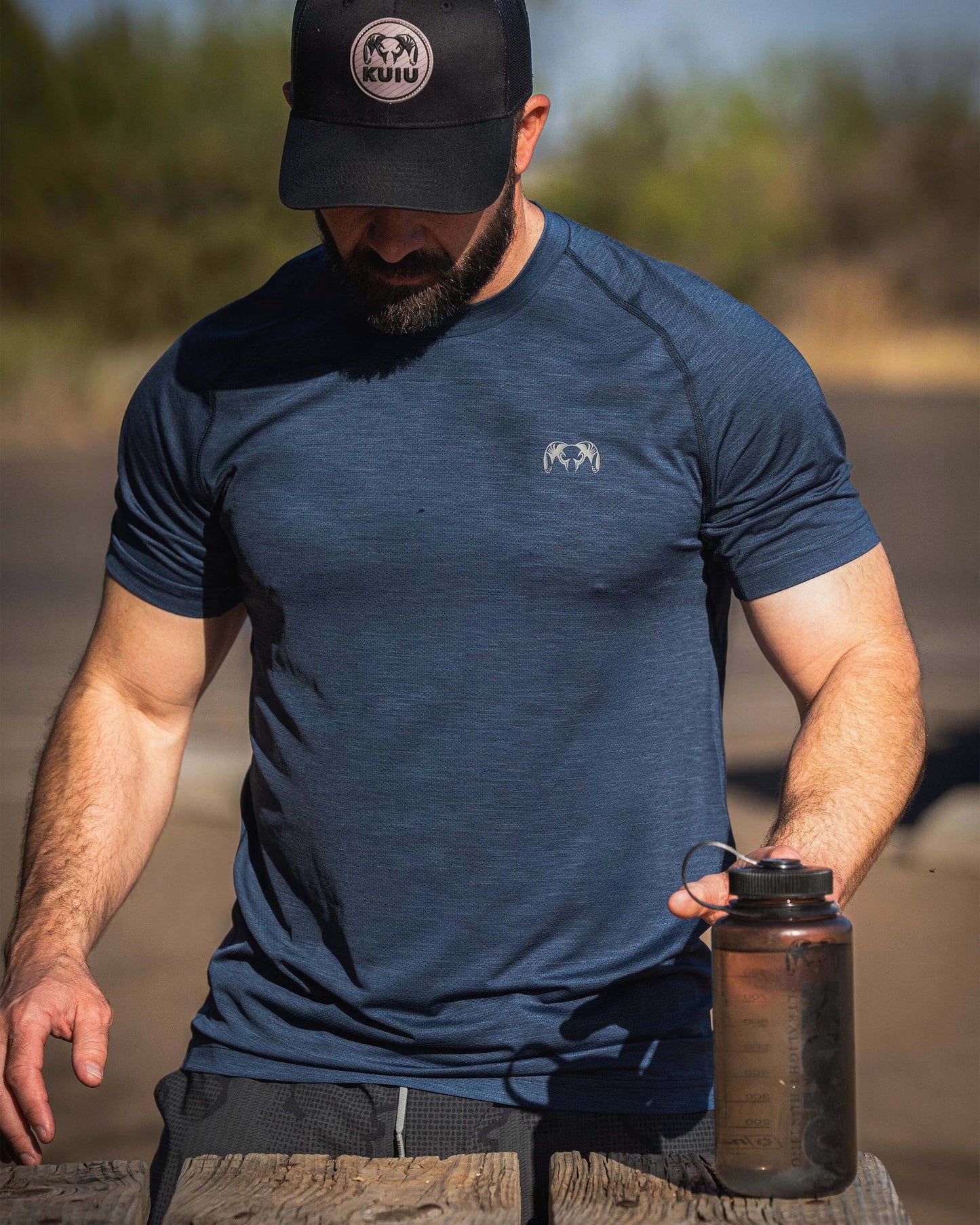 EnduroMesh SS Crew | Black Heather