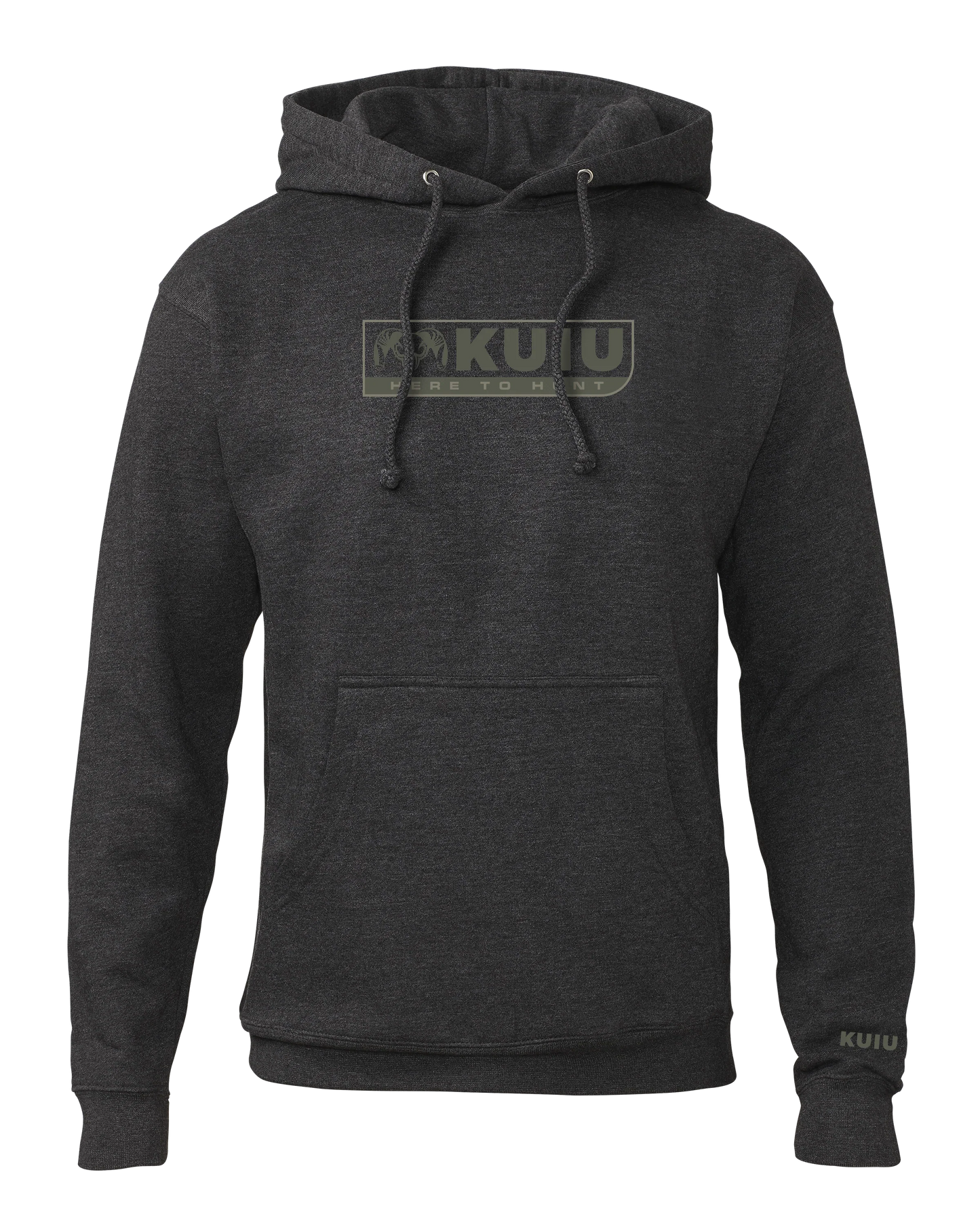 KUIU Here to Hunt Hoodie | Charcoal