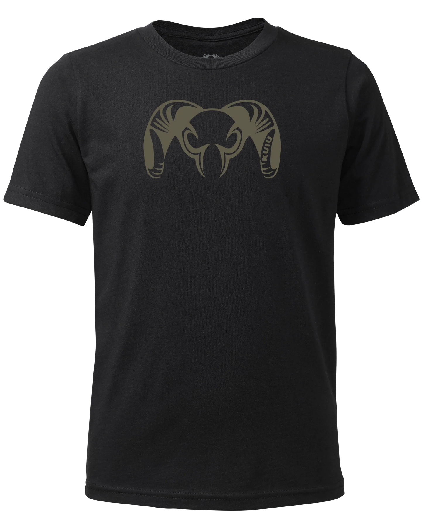 Youth Engraved Ram T-Shirt | Black