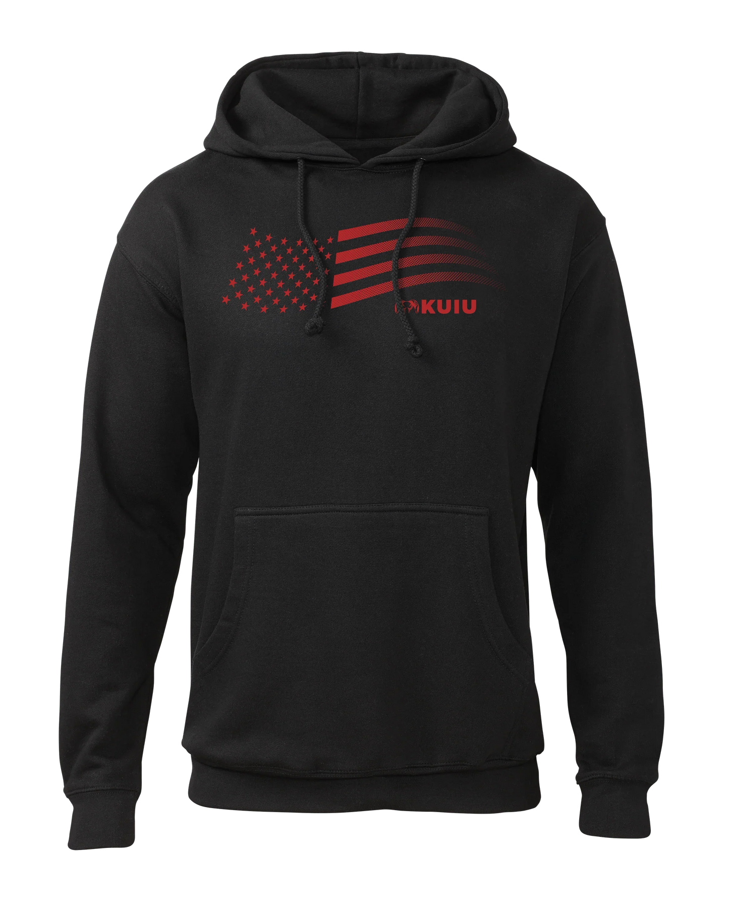 KUIU Flag Hoodie | Black