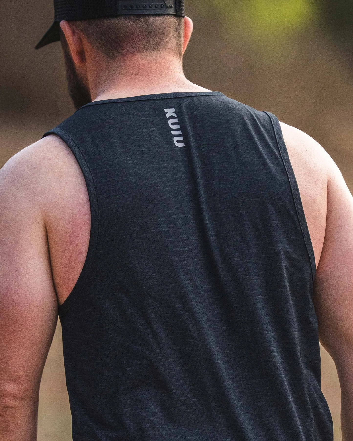 EnduroMesh Tank | Midnight Blue Heather