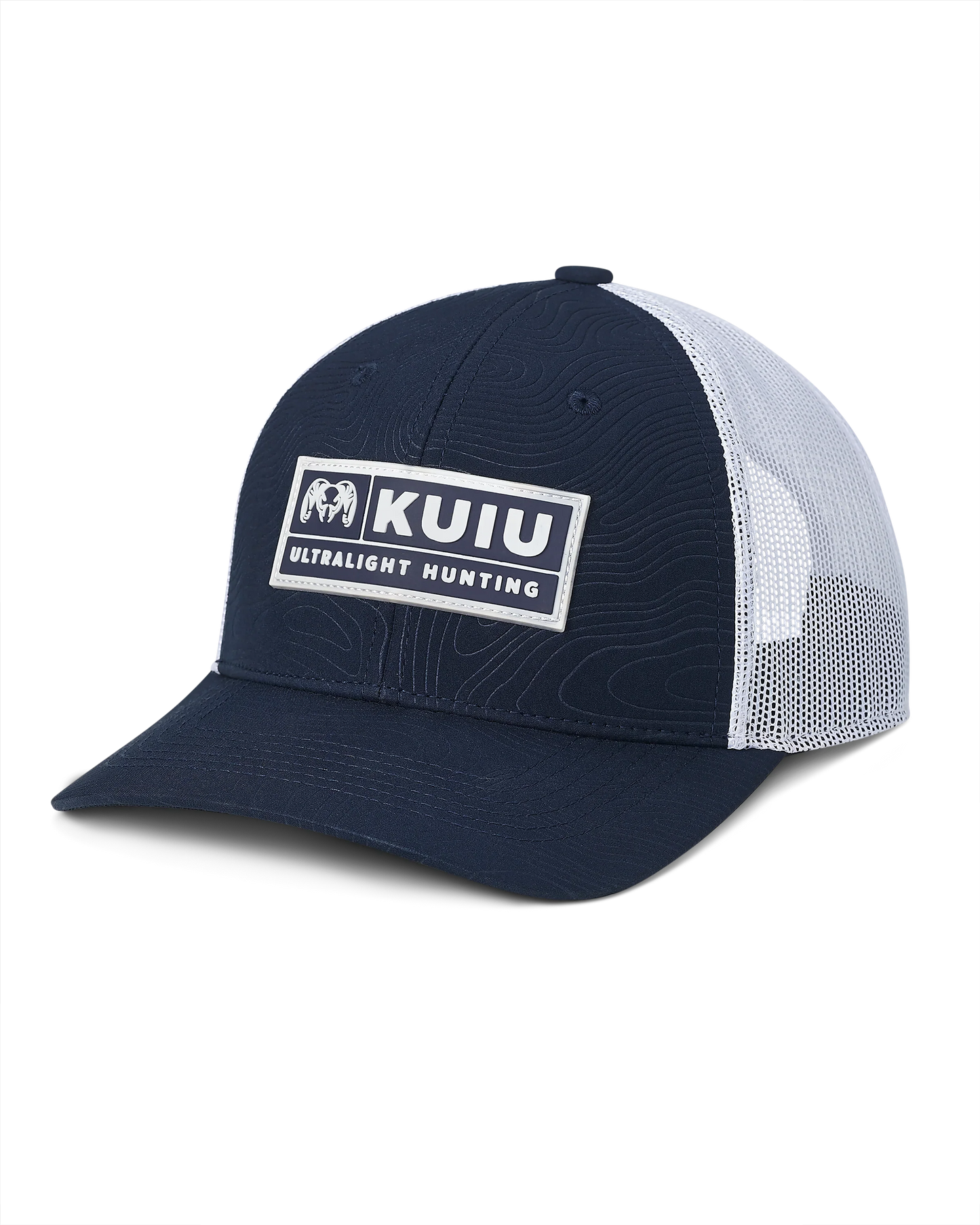 KUIU Topo Patch Hat | Navy/White