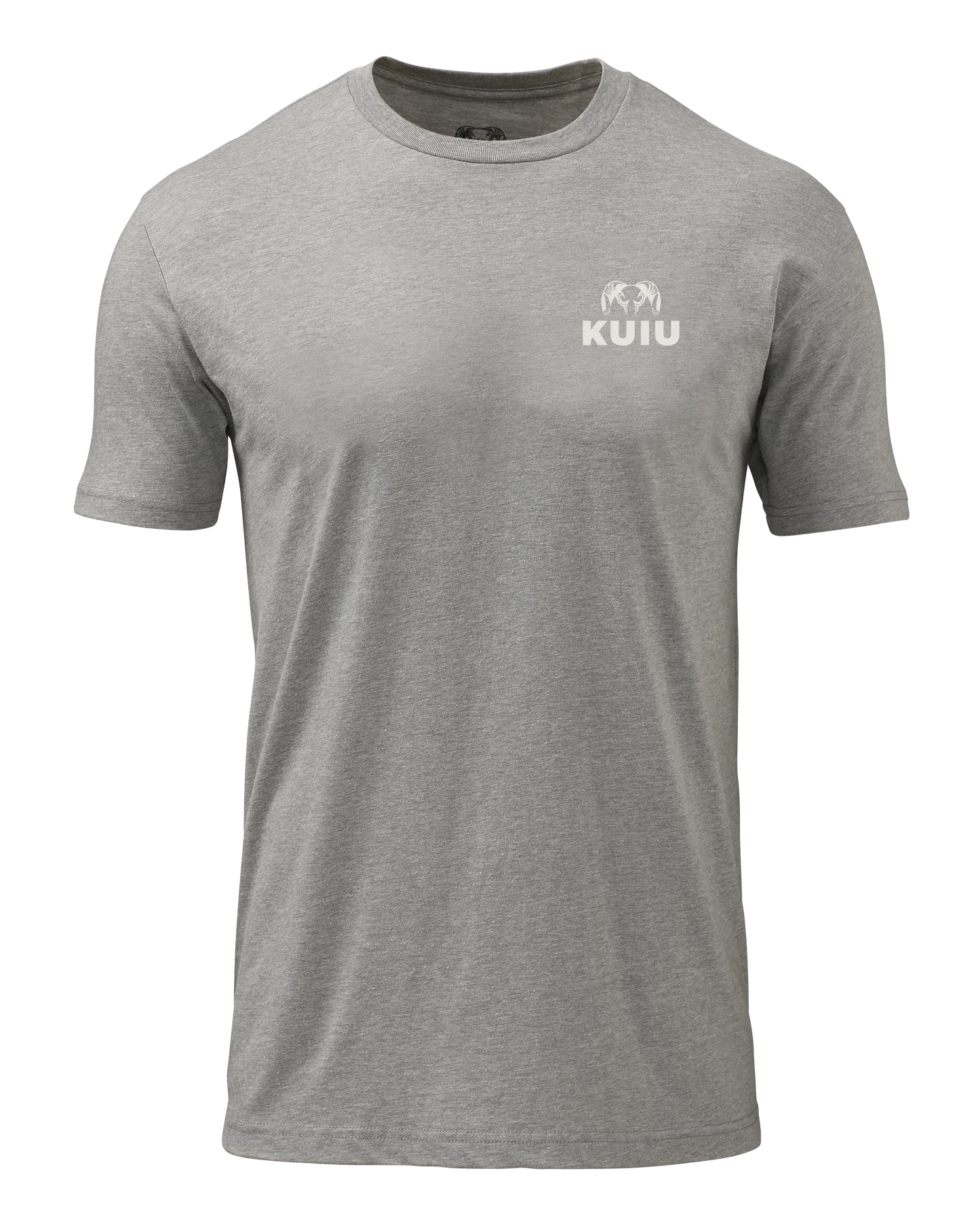 KUIU Retro Flag Fade T-Shirt | Heather Grey