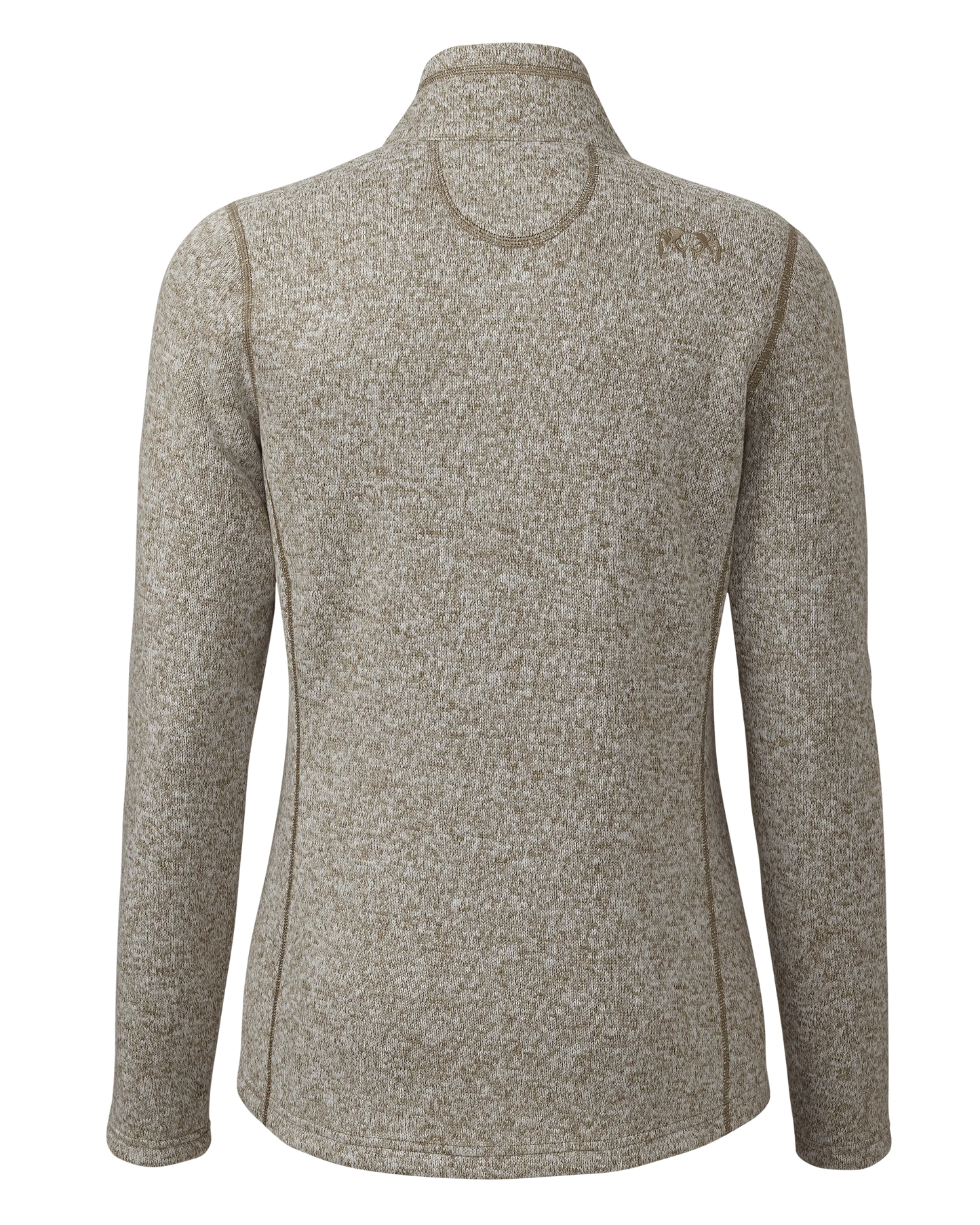 Women's Base Camp Full Zip Sweater | Khaki White Heather