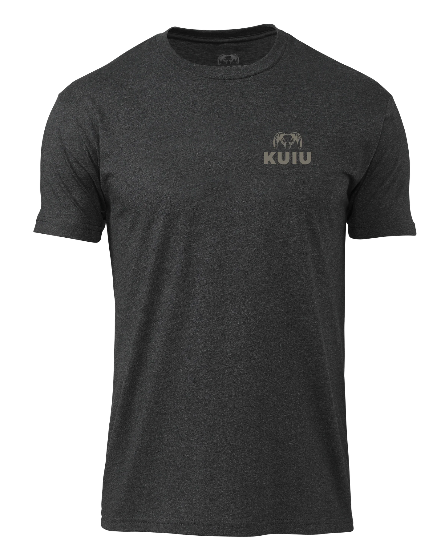KUIU Here to Hunt Patch T-Shirt | Charcoal