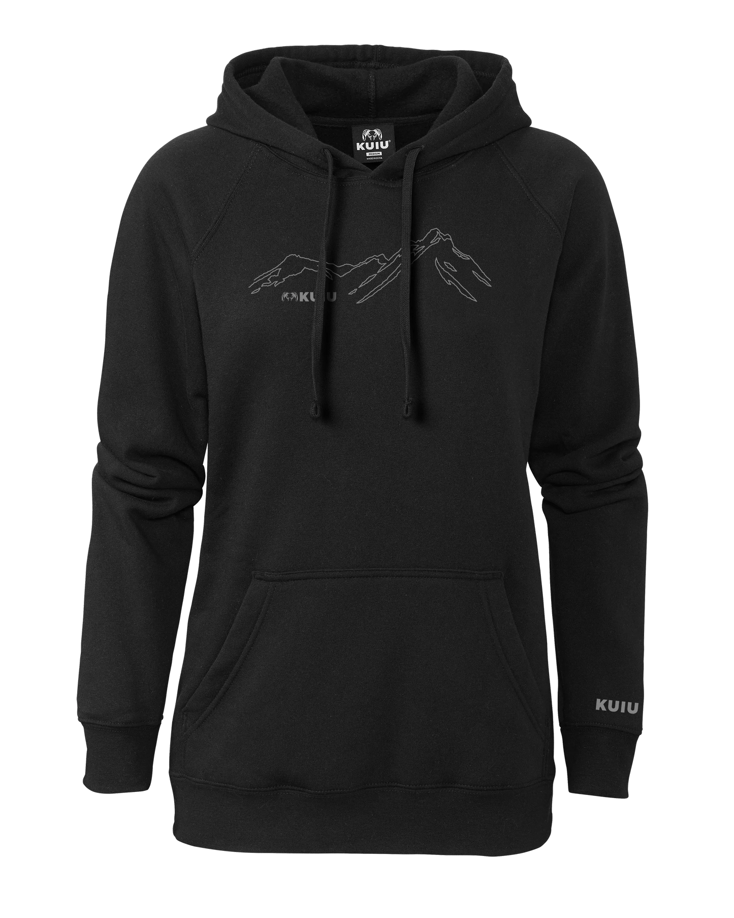 KUIU Women's HD Mountain Hoodie | Black
