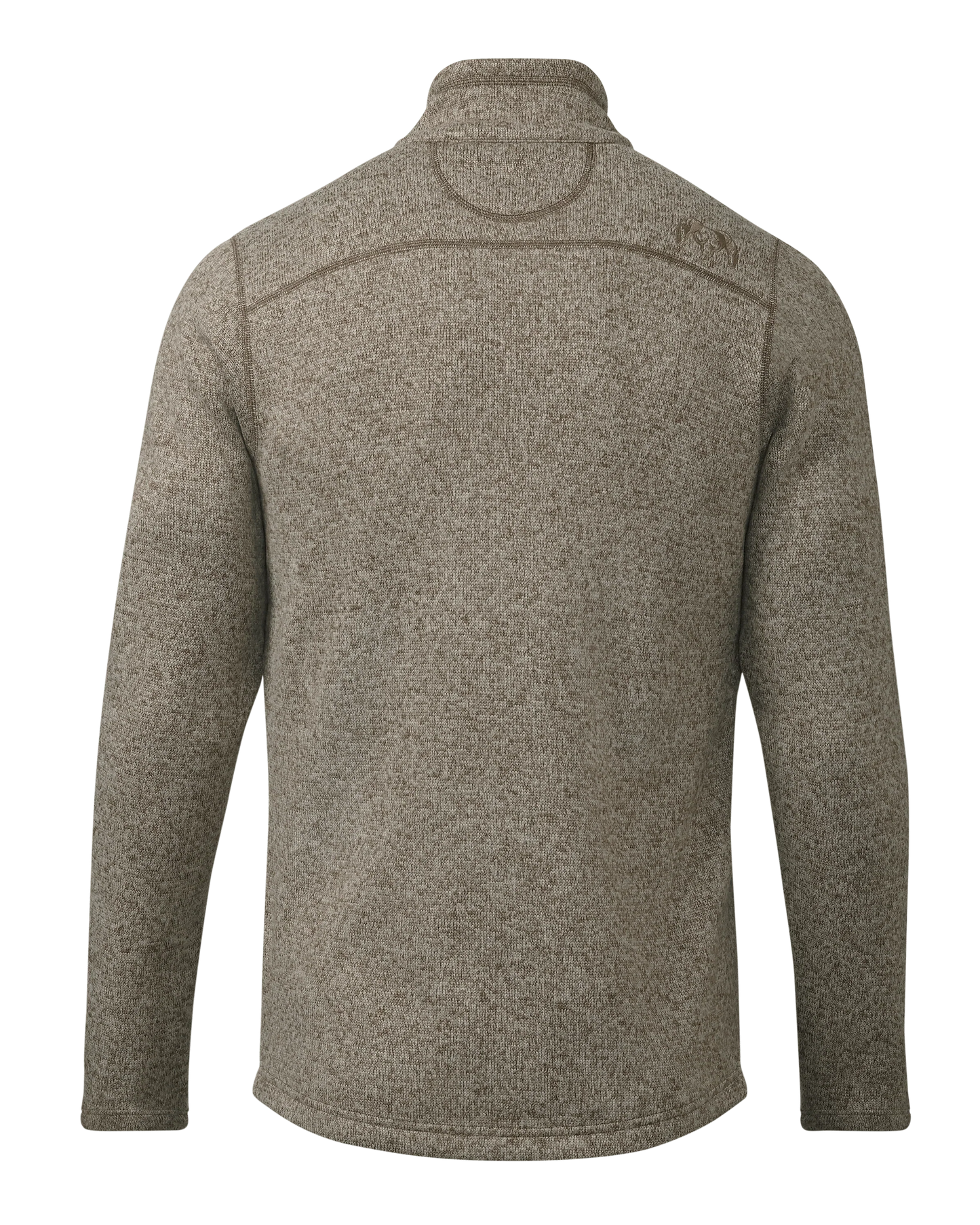 Base Camp Full Zip Sweater | Khaki Heather