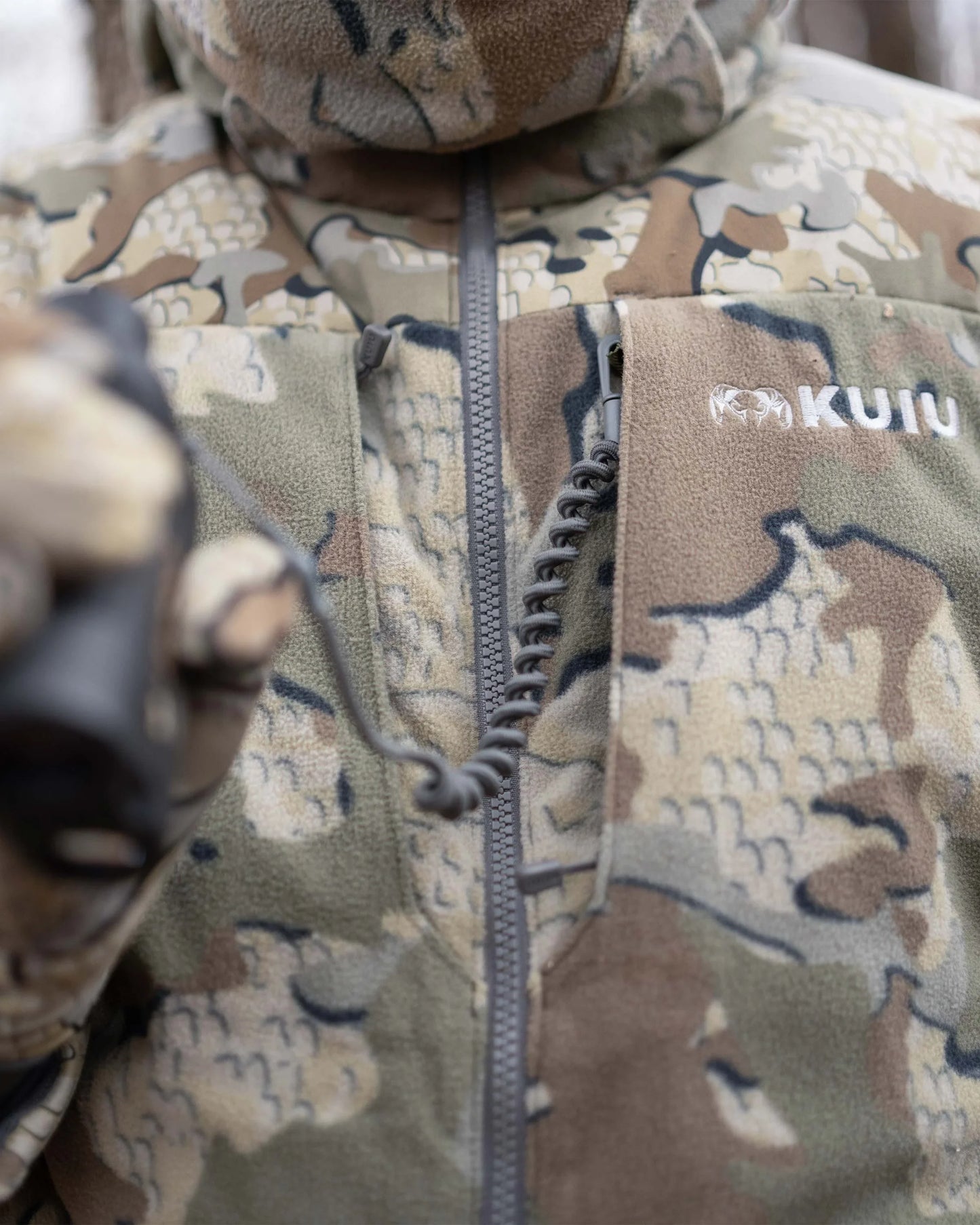 Super Down Haven Hooded Jacket | Ash