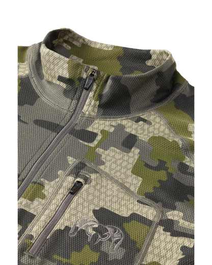 PRO Merino 200 Zip-T | Verde