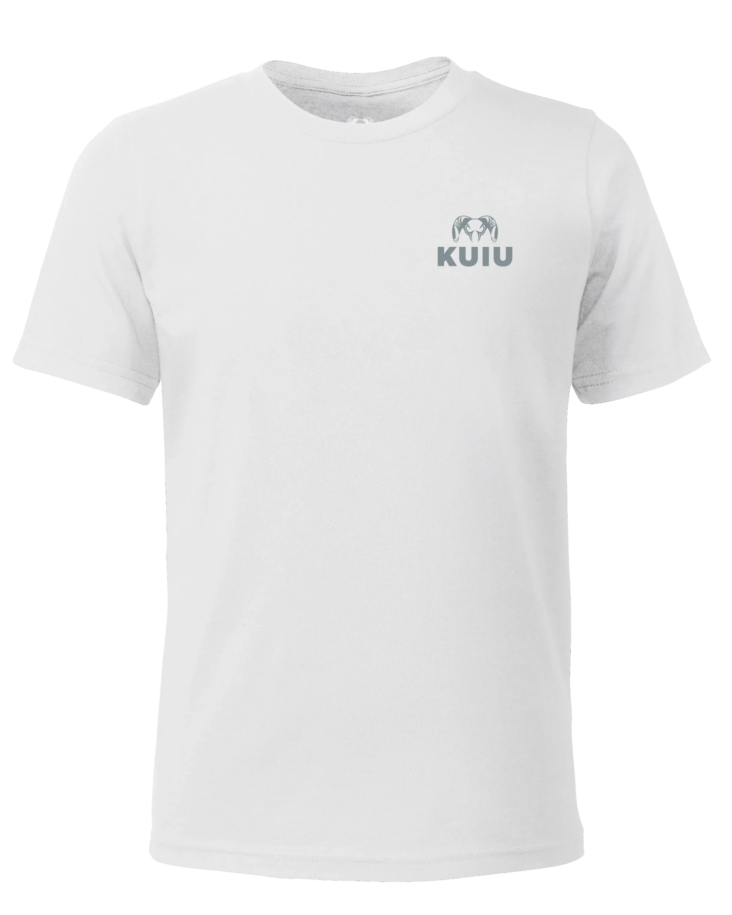 KUIU Youth Topo Back Logo T-Shirt | White