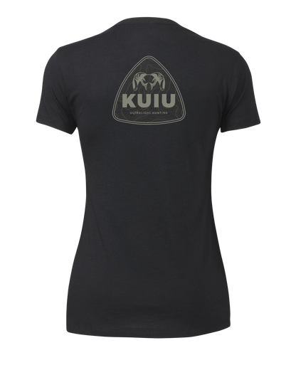 KUIU Women’s Topo Shield T-Shirt | Black