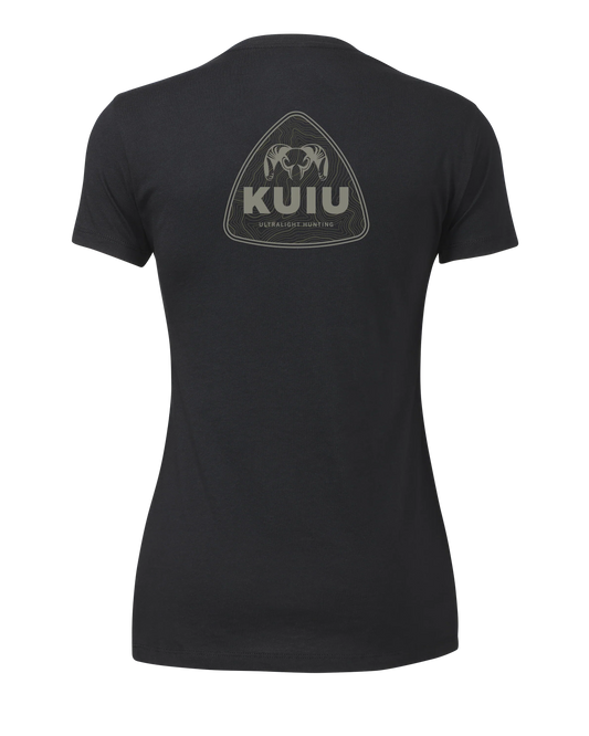 KUIU Women’s Topo Shield T-Shirt | Black