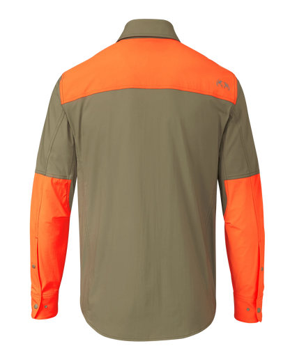 Upland Sporter Shirt | Khaki/Blaze Orange