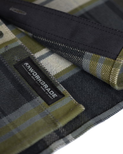 Flannel Heavyweight Shirt | Verde Check Plaid