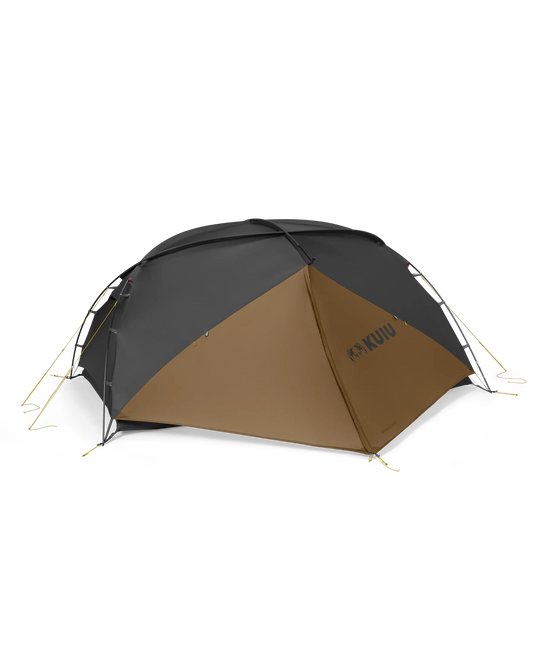 Mountain Star 2 Person Tent | Gunmetal-Camel