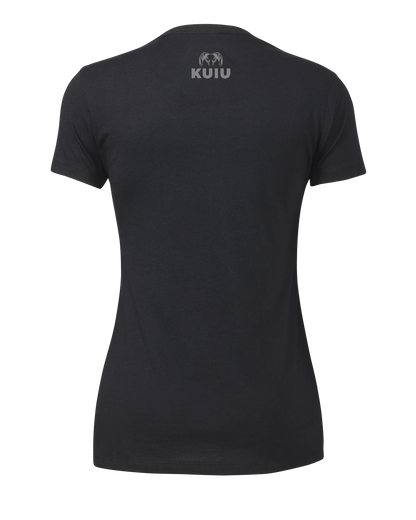 Women's Here to Hunt Gritstone T-Shirt | Black
