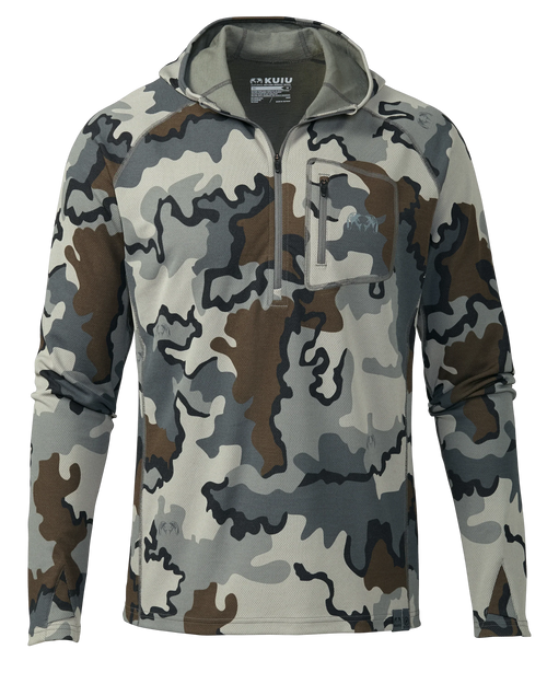 PRO Merino 200 Zip-T Hoodie | Vias
