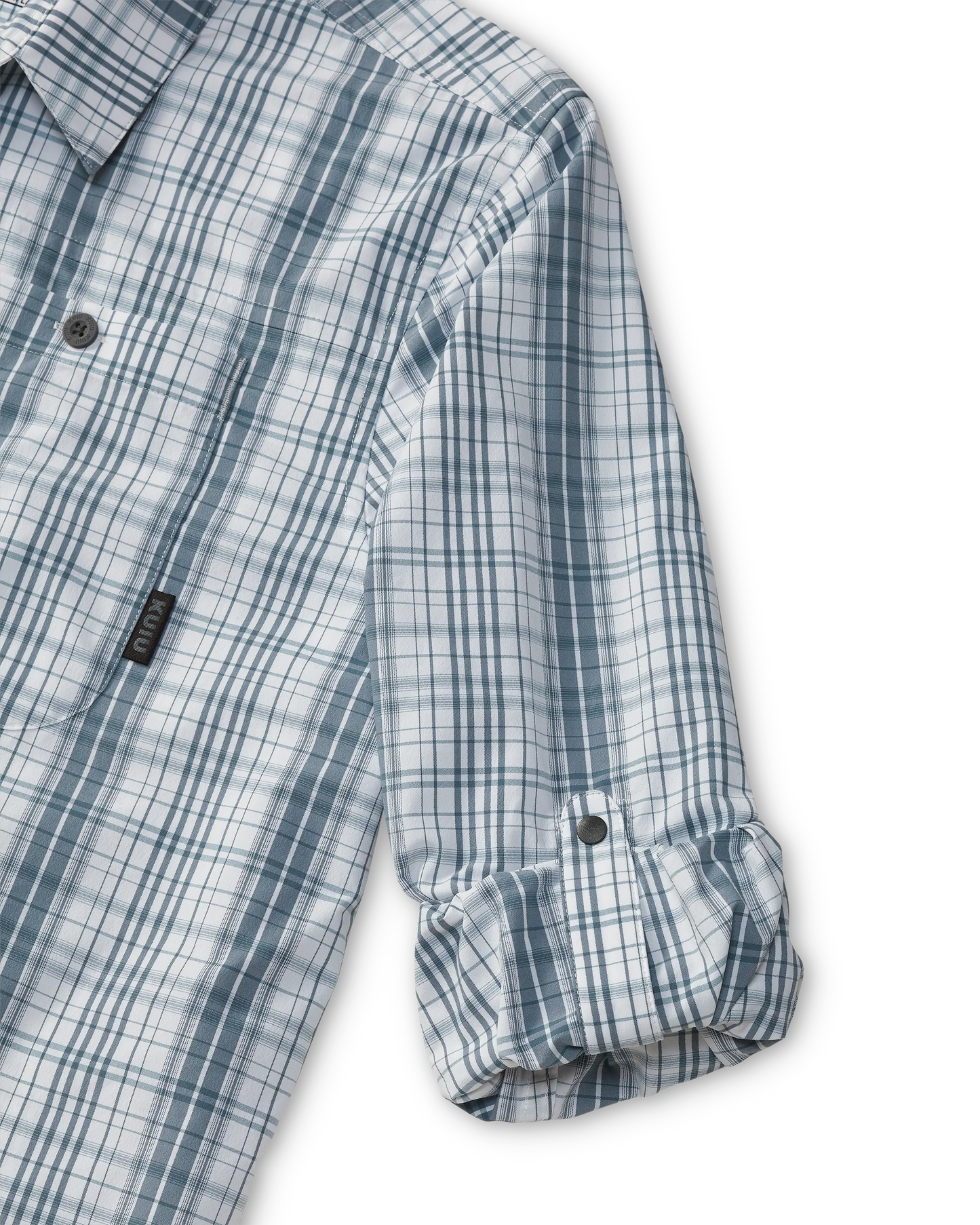 Borrego LS Shirt | Gravel Plaid