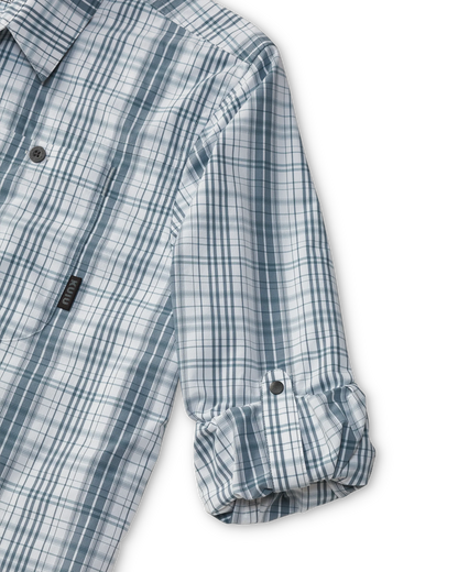 Borrego LS Shirt | Gravel Plaid