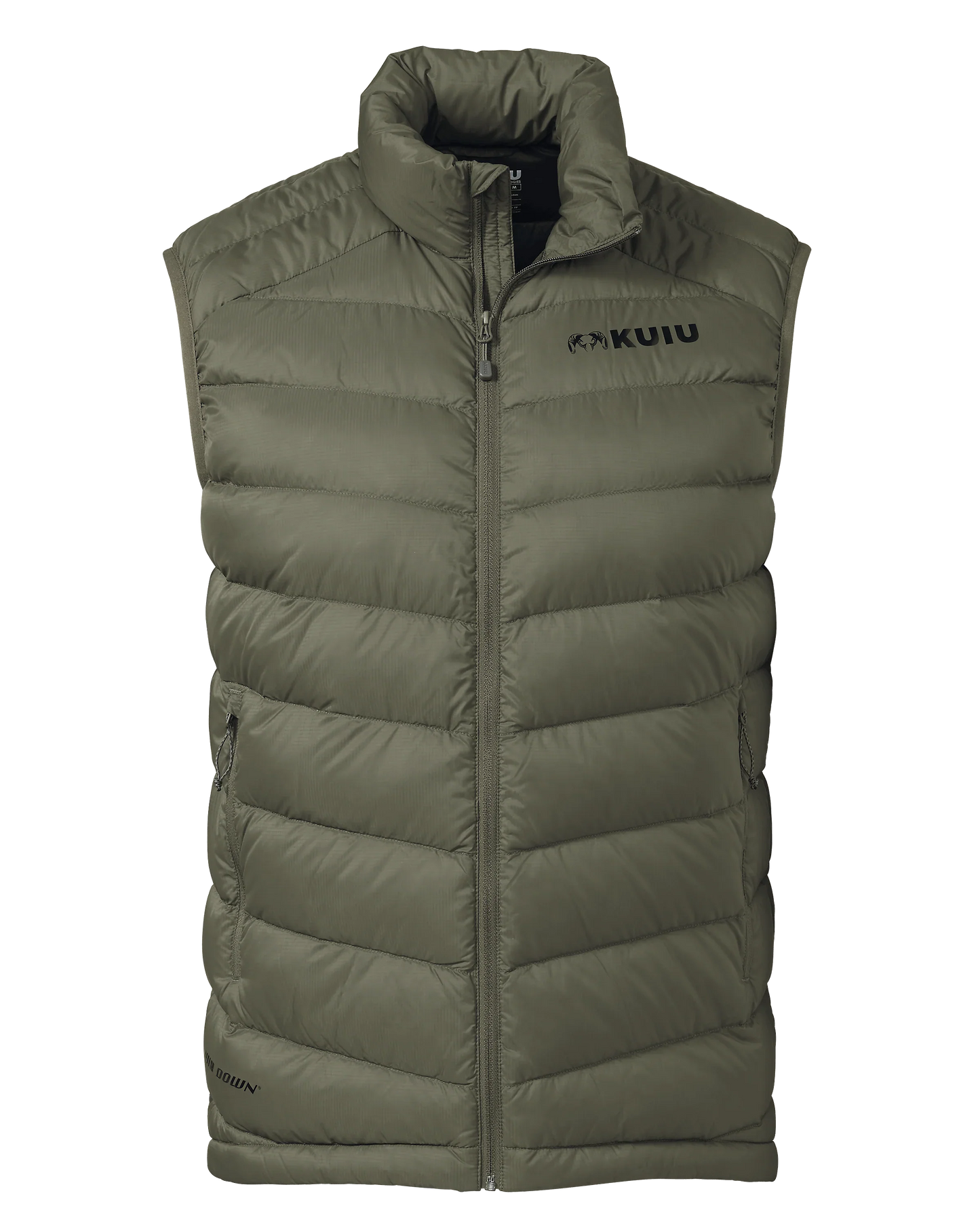 Super Down LT Vest | Ash