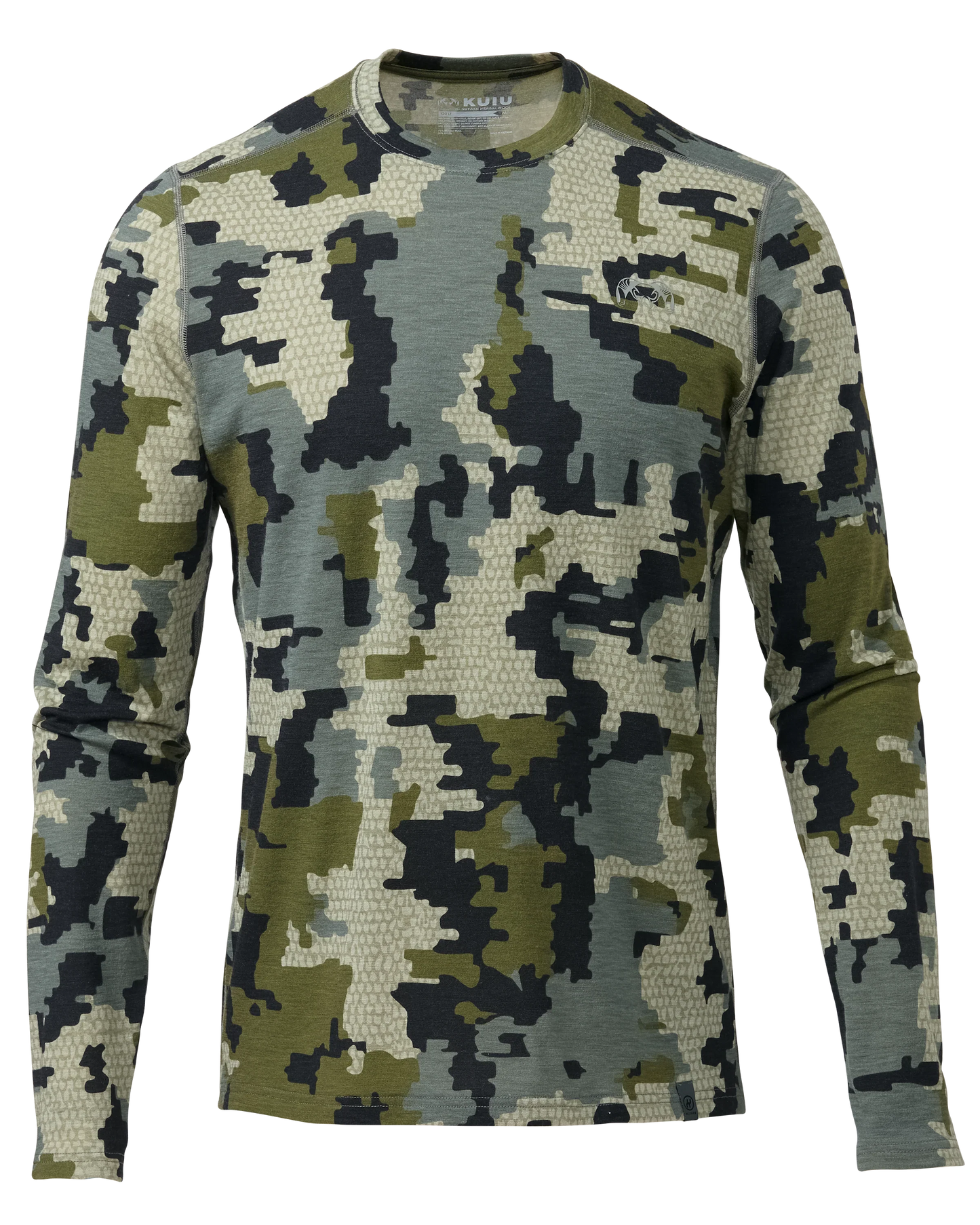 ULTRA Merino 120 LT LS Crew-T | Verde
