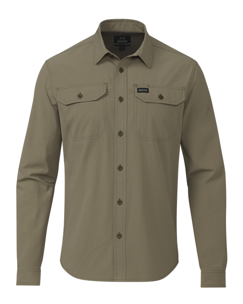 Gauge LS Work Shirt | Khaki