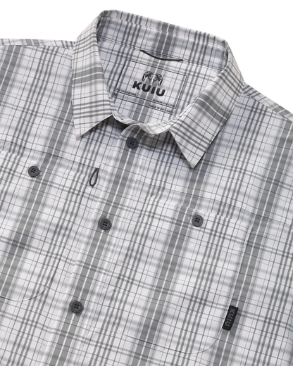 Borrego LS Shirt | Granite Plaid