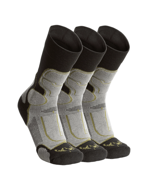 ULTRA Merino Crew Sock 3-Pair Pack | Grey Green