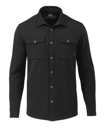 Blockfield Fleece Shirt Jacket | Black