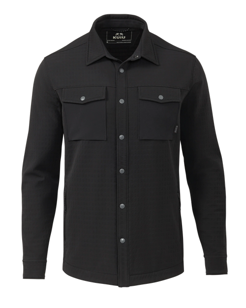 Blockfield Fleece Shirt Jacket | Black