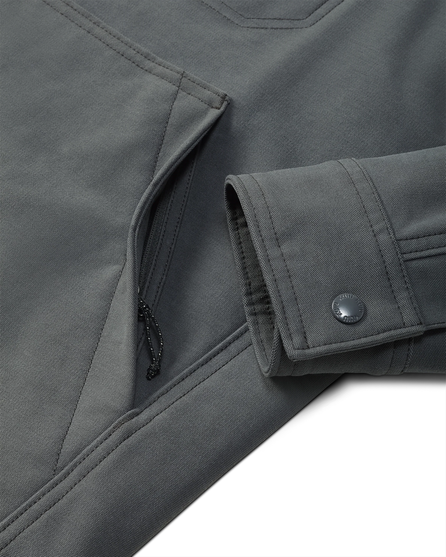 Brawley Hooded Fleece Jacket | Gunmetal
