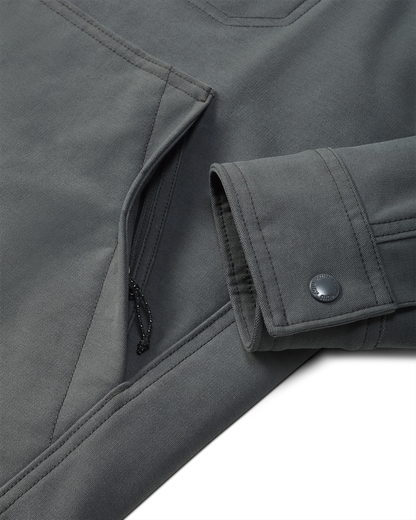 Brawley Hooded Fleece Jacket | Gunmetal