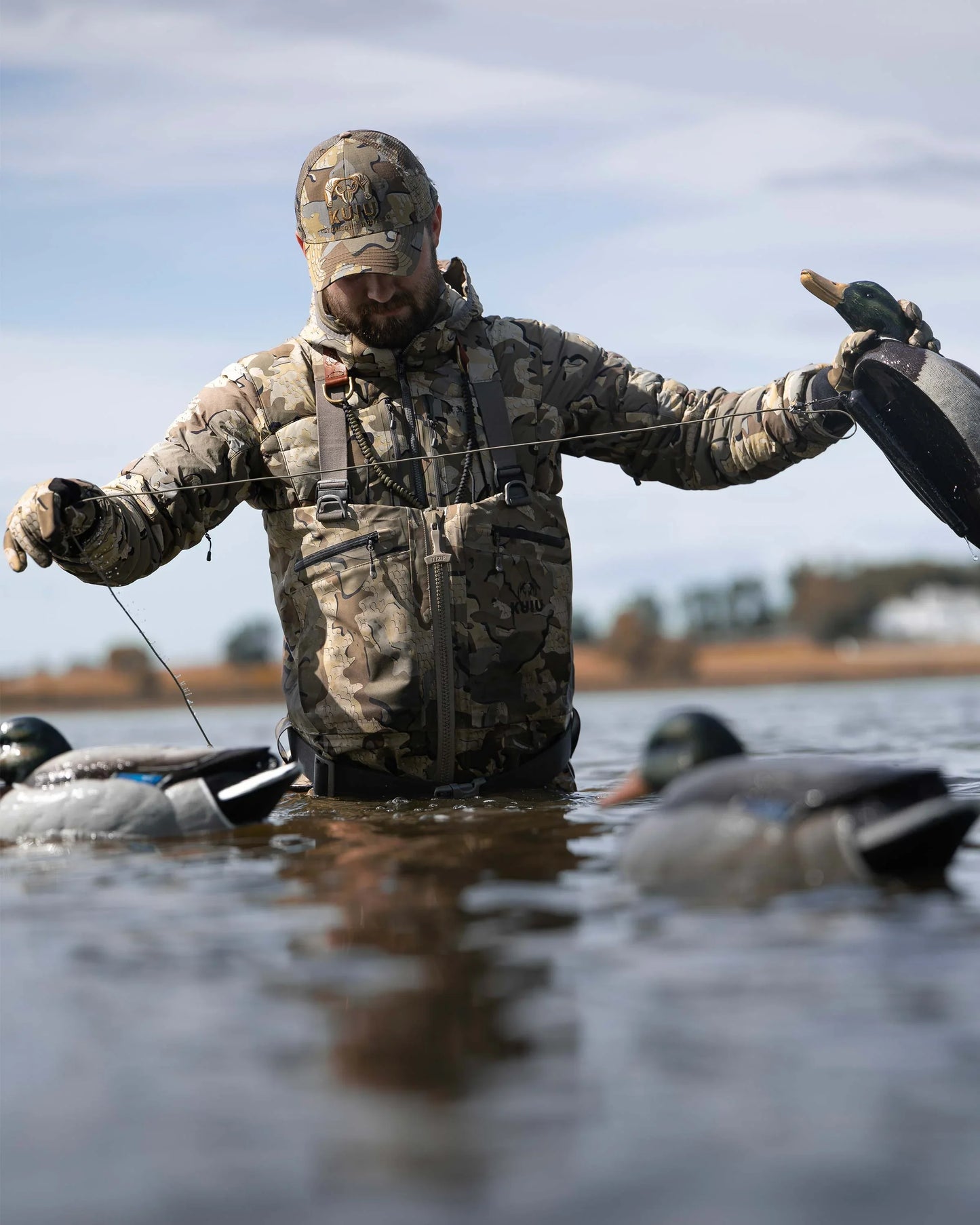 KUIU PRO HD Flex Zip Wader | Valo