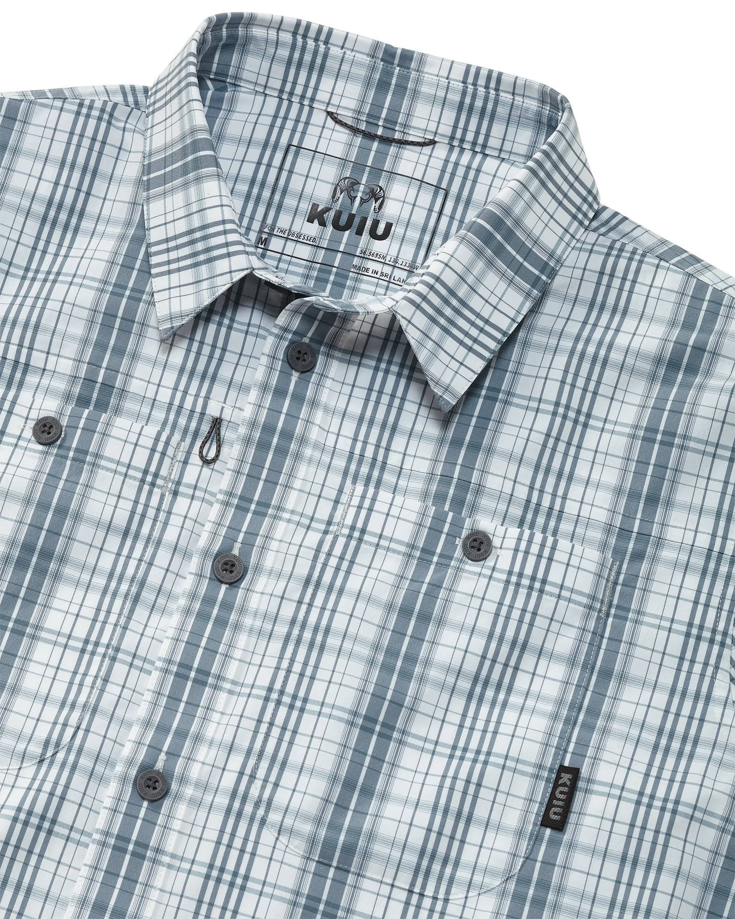 Borrego LS Shirt | Gravel Plaid