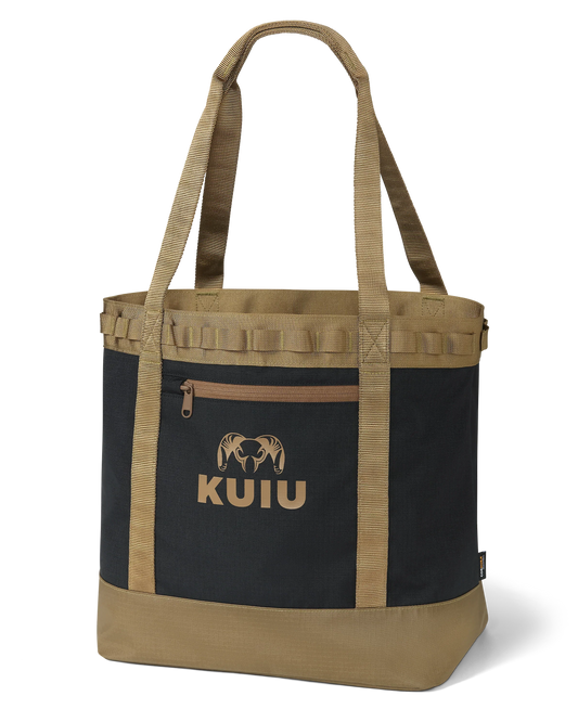 KUIU CORDURA® 1850 Tote Bag | Black/Brown
