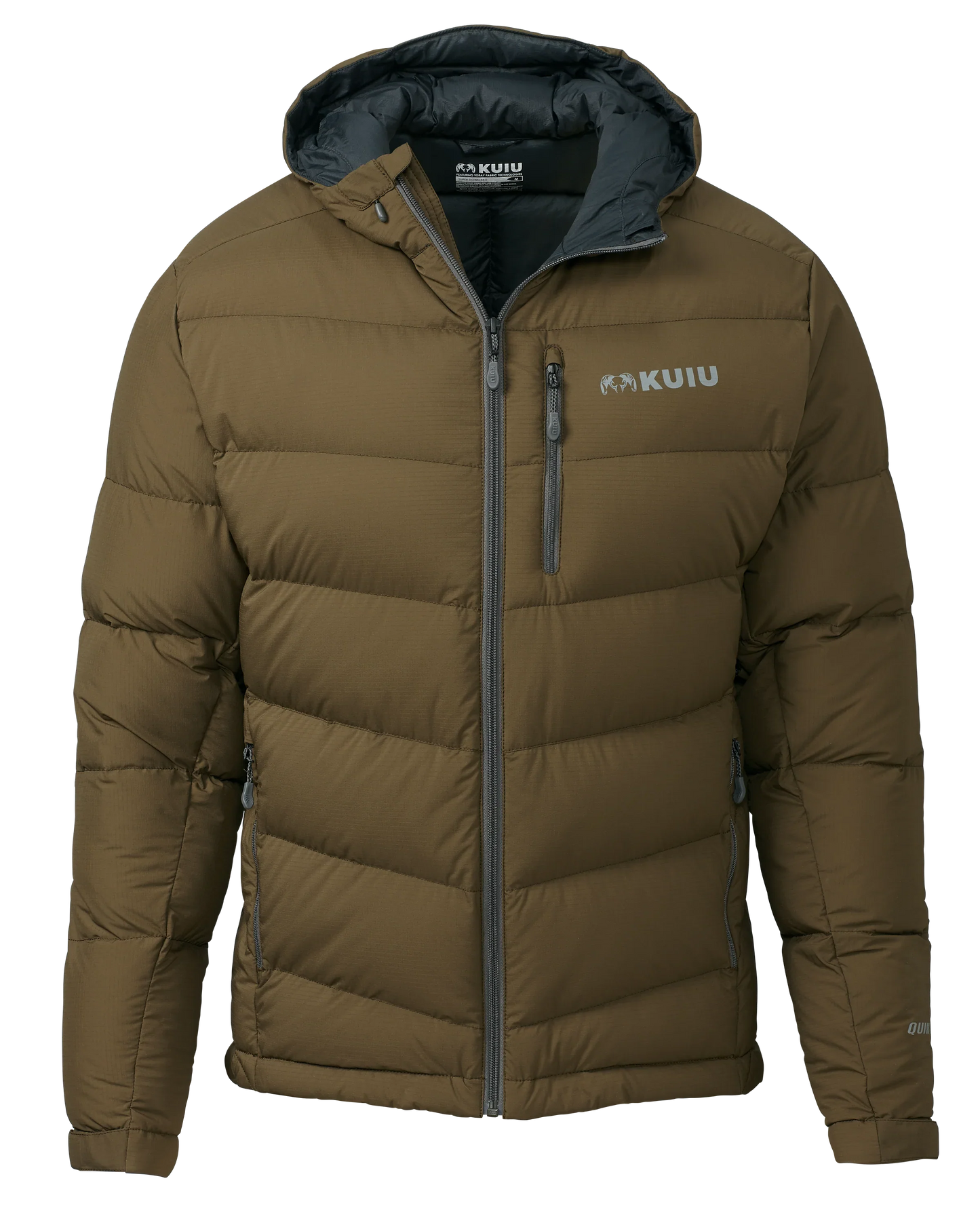 Super Down PRO Hooded Jacket | Bourbon