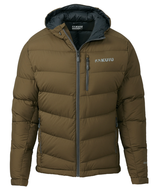 Super Down PRO Hooded Jacket | Bourbon