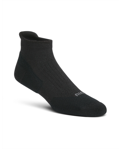 Merino 200N Lightweight Ankle Sock | Black