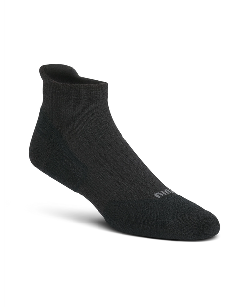 Merino 200N Lightweight Ankle Sock | Black