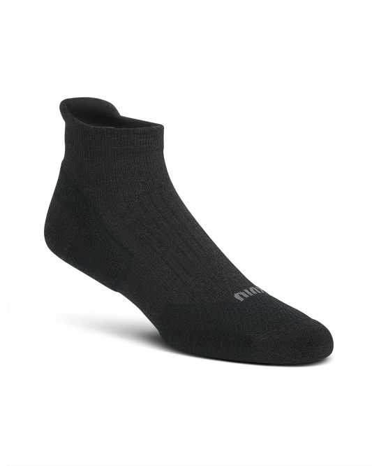 Merino 200N Lightweight Ankle Sock | Black