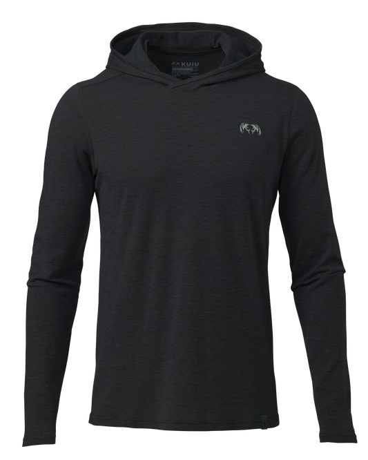 ULTRA Merino 120 LT LS Hoodie | Black