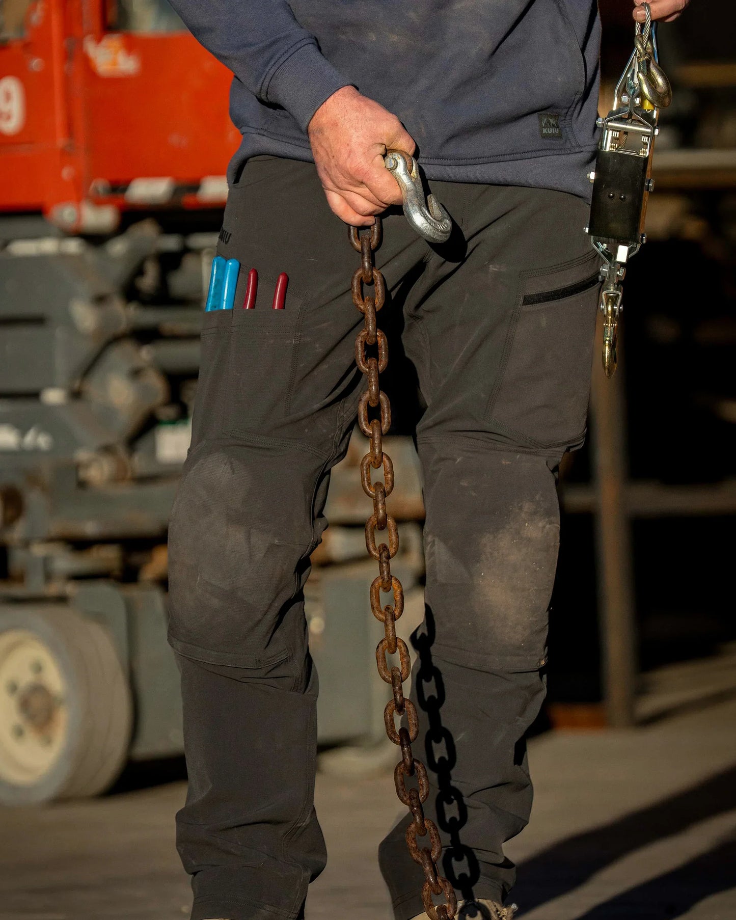 Groundwork Stretch Woven Pant | Asphalt