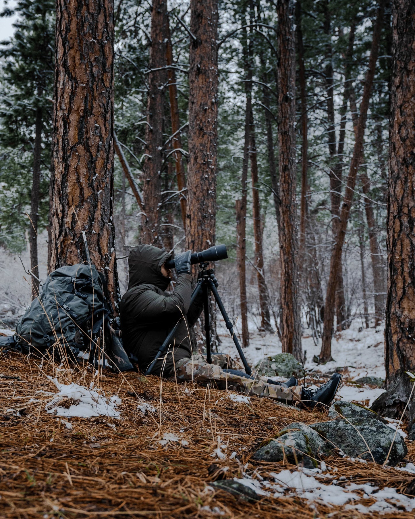 Super Down Burner Parka | Verde