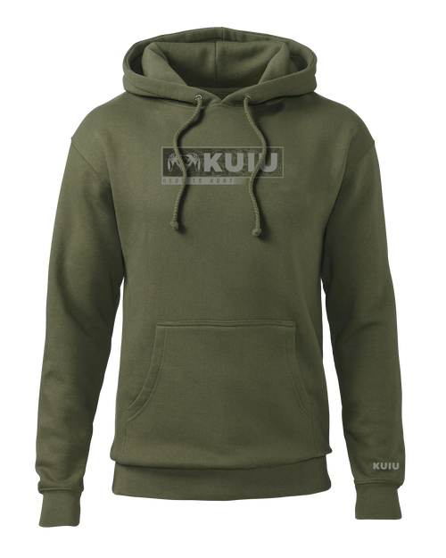 KUIU Here to Hunt Gritstone Hoodie | Army