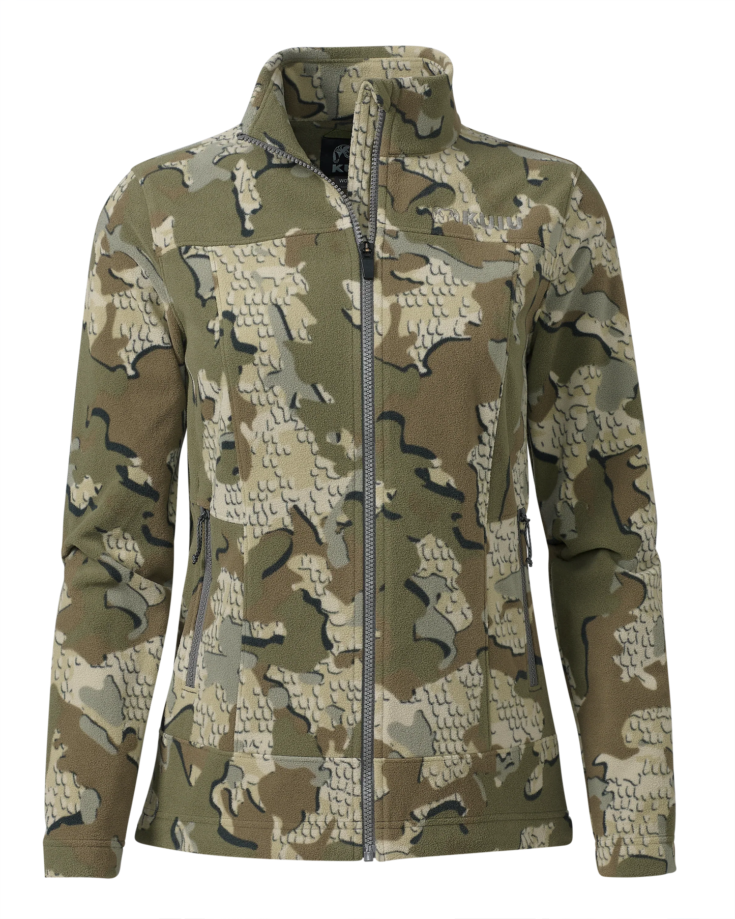 Women's Border Fleece Full Zip | Valo