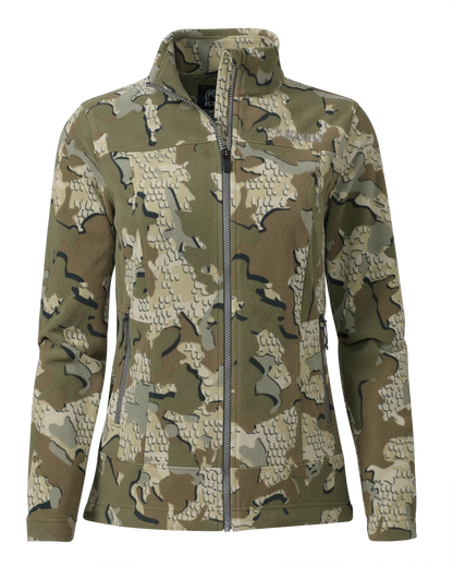 Women's Border Fleece Full Zip | Valo