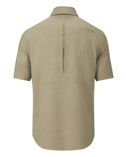 Mesa Vented SS Snap Shirt Topo | Bone Topo Print