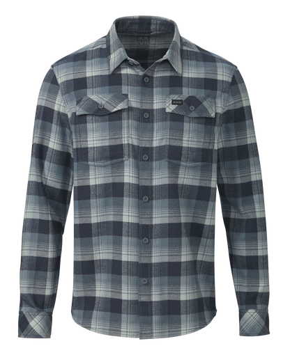Field Flannel Shirt | Steel Blue Blockline