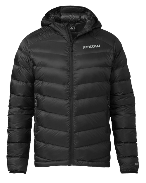 Super Down LT Hooded Jacket | Black