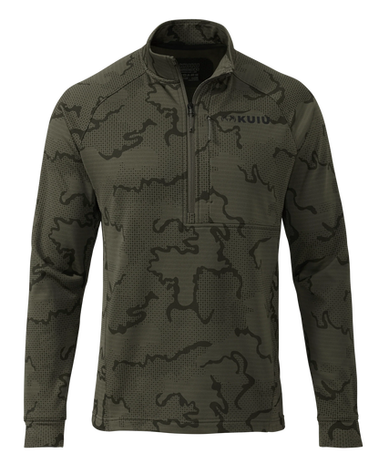 Ridgepoint Fleece Zip-T | Ash Tonal